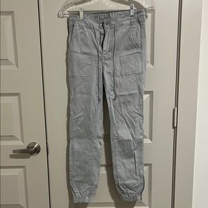 American Eagle Outfitters Light Gray Joggers